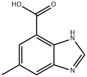 1H-Benzimidazole-7-carboxylic acid, 5-methyl- Structure