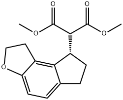 Propanedioic acid, 2-[(8S)-1,6,7,8-tetrahydro-2H-indeno[5,4-b]furan-8-yl]-, 1,3-dimethyl ester