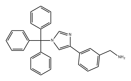 Benzenemethanamine, 3-[1-(triphenylmethyl)-1H-imidazol-4-yl]-
