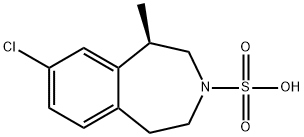 绿卡色林杂质,1361572-46-4,结构式