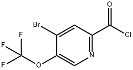 1361694-18-9 4-Bromo-5-(trifluoromethoxy)pyridine-2-carbonyl chloride