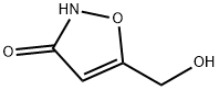 3(2H)-Isoxazolone, 5-(hydroxymethyl)- 化学構造式