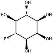 4-Deoxy-4-fluoro-D-myo-inositol, 136315-50-9, 结构式
