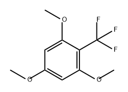 Benzene, 1,3,5-trimethoxy-2-(trifluoromethyl)- 结构式