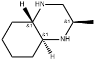 (2R,4aS,8aS)-Decahydro-2-methylquinoxaline Struktur