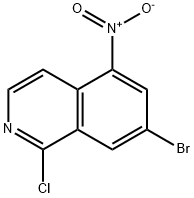 7-溴-1-氯-5-亚硝基异喹啉, 1367797-74-7, 结构式