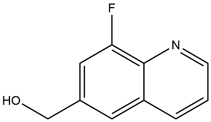 (8-fluoroquinolin-6-yl)methanol Struktur