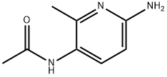 Acetamide, N-(6-amino-2-methyl-3-pyridinyl)- Struktur