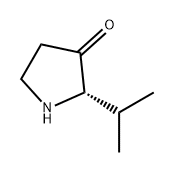 3-Pyrrolidinone, 2-(1-methylethyl)-, (2S)- Struktur