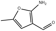 3-Furancarboxaldehyde, 2-amino-5-methyl- 结构式
