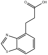 3-(1,3-benzothiazol-4-yl)propanoic acid Structure