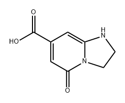 5-氧代-1,2,3,5-四氢咪唑并[1,2-A]吡啶-7-羧酸 结构式
