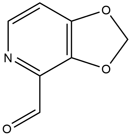 1,3]Dioxolo[4,5-c]pyridine-4-carbaldehyde Structure