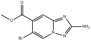 methyl 2-amino-6-bromo-[1,2,4]triazolo[1,5-a]pyridine-7-carboxylate|1369420-04-1