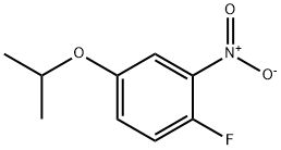 Benzene, 1-fluoro-4-(1-methylethoxy)-2-nitro- Structure