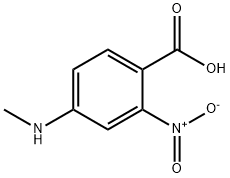 Benzoic acid, 4-(methylamino)-2-nitro- Structure