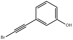 Phenol, 3-(2-bromoethynyl)- Struktur
