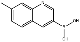 (7-Methylquinolin-3-yl)boronic acid 结构式