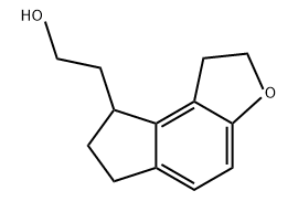 2H-Indeno[5,4-b]furan-8-ethanol, 1,6,7,8-tetrahydro- Structure