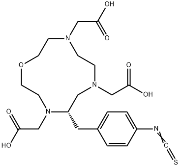 p-SCN-Bn-oxo-DO3A, 1370442-99-1, 结构式