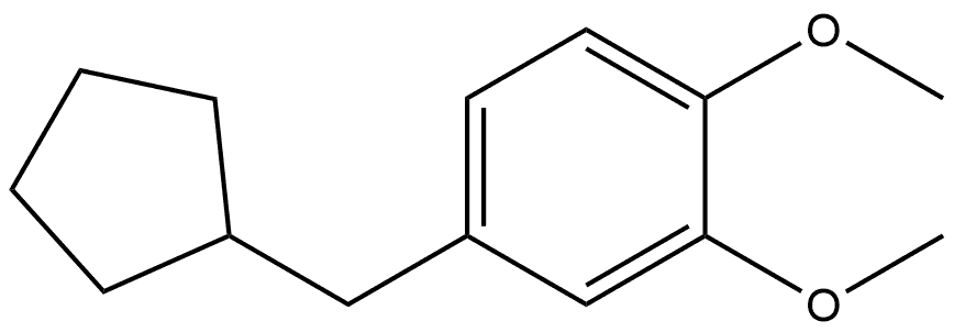 4-(Cyclopentylmethyl)-1,2-dimethoxybenzene|
