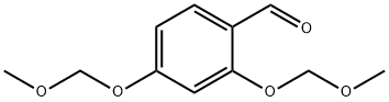 BENZALDEHYDE, 2,4-BIS(METHOXYMETHOXY)-, 13709-06-3, 结构式