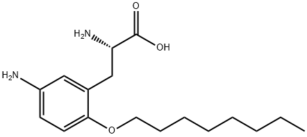 Alanine, 3-[5-amino-2-(octyloxy)phenyl]- (8CI) Structure