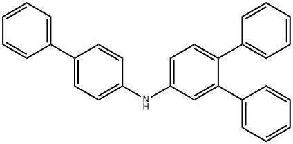 [1,1':2',1''-Terphenyl]-4'-amine, N-[1,1'-biphenyl]-4-yl- Structure