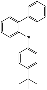 [1,1'-Biphenyl]-2-amine, N-[4-(1,1-dimethylethyl)phenyl]- Structure