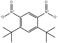 Benzene, 1,5-bis(1,1-dimethylethyl)-2,4-dinitro- Structure