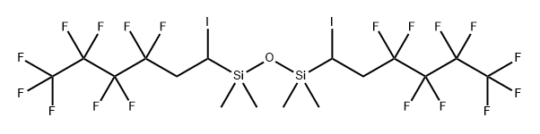 Disiloxane, 1,1,3,3-tetramethyl-1,3-bis(3,3,4,4,5,5,6,6,6-nonafluoro-1-iodohexyl)-