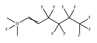 Silane, fluorodimethyl(3,3,4,4,5,5,6,6,6-nonafluoro-1-hexen-1-yl)-