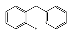 Pyridine, 2-[(2-fluorophenyl)methyl]- Struktur