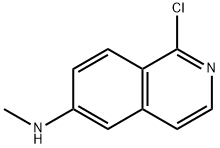 1-Chloro-N-methylisoquinolin-6-amine Structure