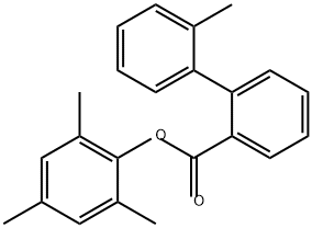 [1,1'-Biphenyl]-2-carboxylic acid, 2'-methyl-, 2,4,6-trimethylphenyl ester