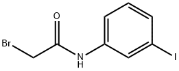 Acetamide, 2-bromo-N-(3-iodophenyl)- Struktur