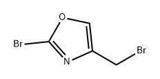 Oxazole, 2-bromo-4-(bromomethyl)- Struktur
