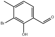 3-溴-2-羟基-4-甲基苯甲醛, 1379328-74-1, 结构式