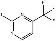 Pyrimidine, 2-iodo-4-(trifluoromethyl)- Structure