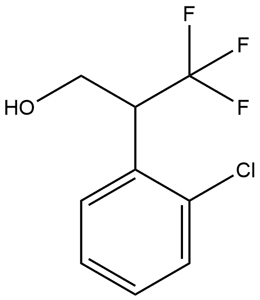 Benzeneethanol, 2-chloro-β-(trifluoromethyl)-,1379347-85-9,结构式