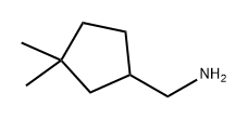 C-(3,3-Dimethyl-cyclopentyl)-methylamine Structure