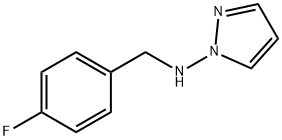 1H-Pyrazol-1-amine, N-[(4-fluorophenyl)methyl]-