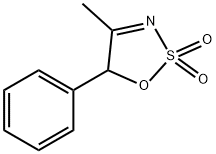 5H-1,2,3-Oxathiazole, 4-methyl-5-phenyl-, 2,2-dioxide