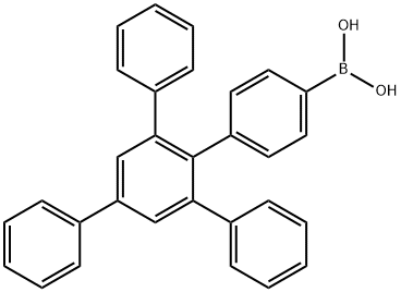 Boronic acid, B-(4',6'-diphenyl[1,1':2',1''-terphenyl]-4-yl)- Structure