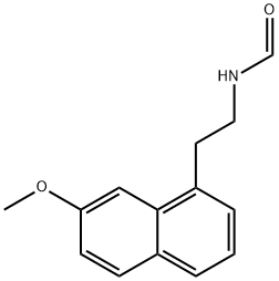 N-Deacetyl-N-Formyl Agomelatine, 138113-05-0, 结构式