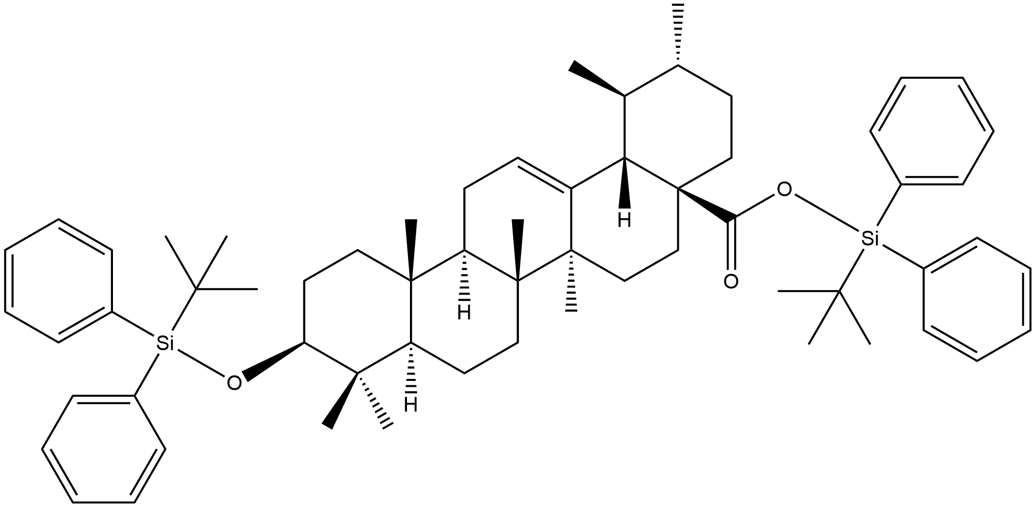 Urs-12-en-28-oic acid, 3-[[(1,1-dimethylethyl)diphenylsilyl]oxy]-, (1,1-dimethylethyl)diphenylsilyl ester, (3β)-