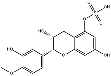 4'-Methylepicatechin-5-sulfate Struktur