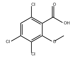 Benzoic acid, 3,4,6-trichloro-2-methoxy- Structure