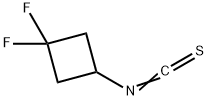 1,1-difluoro-3-isothiocyanatocyclobutane 结构式