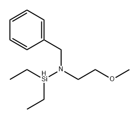 Silanamine, 1,1-diethyl-N-(2-methoxyethyl)-N-(phenylmethyl)-